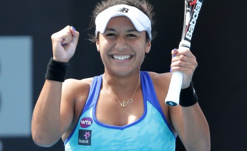 Heather Watson won her second WTA title with a straight-sets win over Madison Brengle. Picture: Getty Images
