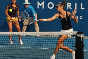 Bojana Bobusic and Ashleigh Barty