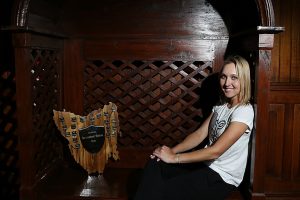 Elena Vesnina at Henry Jones Art Hotel