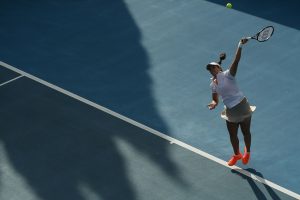 Brit young gun Laura Robson started positively in her first round match against Belgian Yanina Wickmayer. Picture: Getty Images