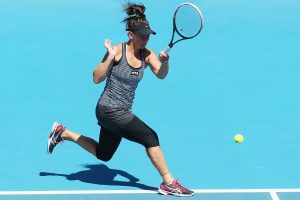 during day three of the Moorilla Hobart International at Domain Tennis Centre on January 7, 2014 in Hobart, Australia.