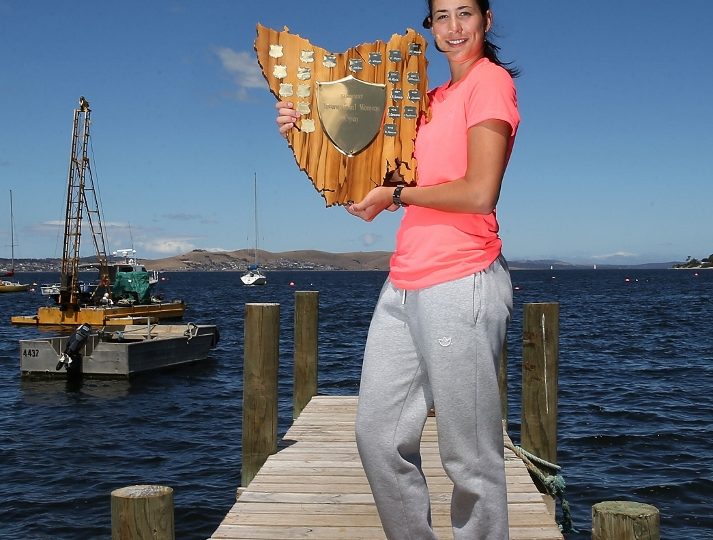 Our 2014 Hobart International champion Garbine Muguruza. Picture Getty