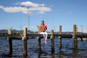 Hobart has been kind to Garbine Muguruza. She won her first doubles title here in 2013 and first singles title in 2004. Picture: Getty Images