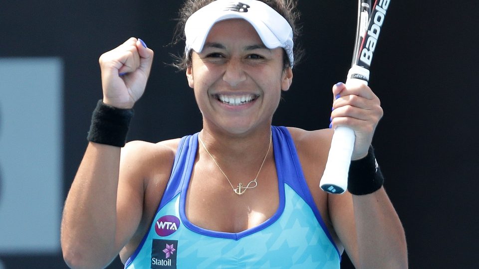 Heather Watson won her second WTA title with a straight-sets win over Madison Brengle. Picture: Getty Images