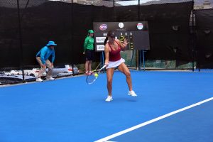 American Jessica Pegula keeps her eye on the ball. Picture: Kaytie Olsen