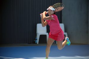 Former Hobart International semifinalist Kurumi Nara earns a main draw place through qualifying. Picture: Kaytie Olsen