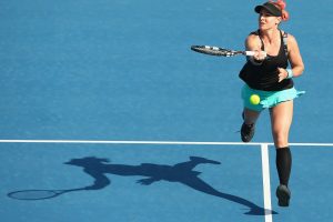 American Bethanie Mattek-Sands proved no match for Eugenie Bouchard. Picture: Getty Images
