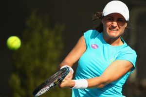 Romanian Monica Niculescu made a winning return to Hobart, one of her favourite tournaments. Picture: Getty Images