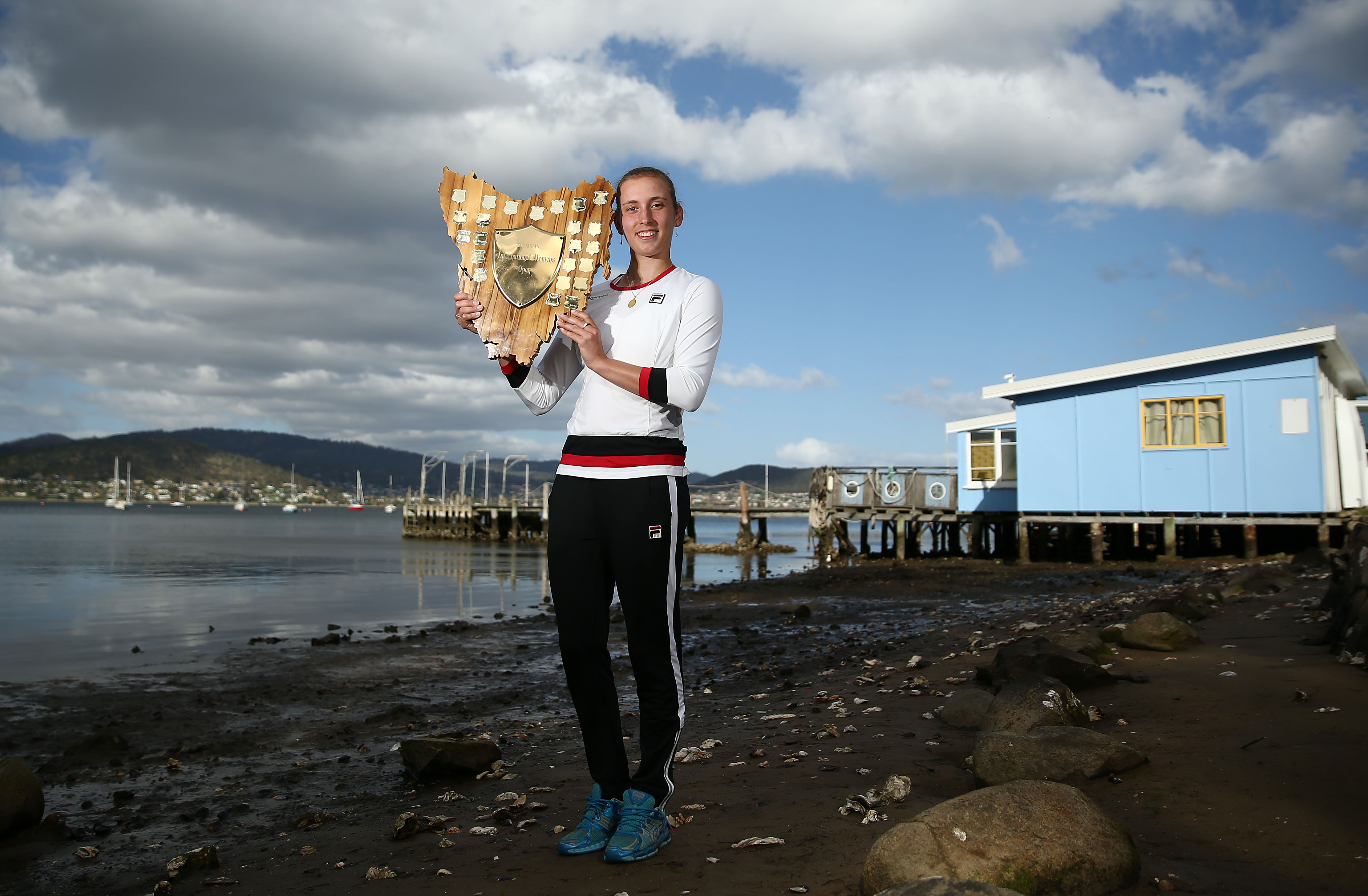 BREAKTHROUGH: Hobart will always hold a special place in Elise Mertens' heart - the city where she won her first WTA title; Getty Images