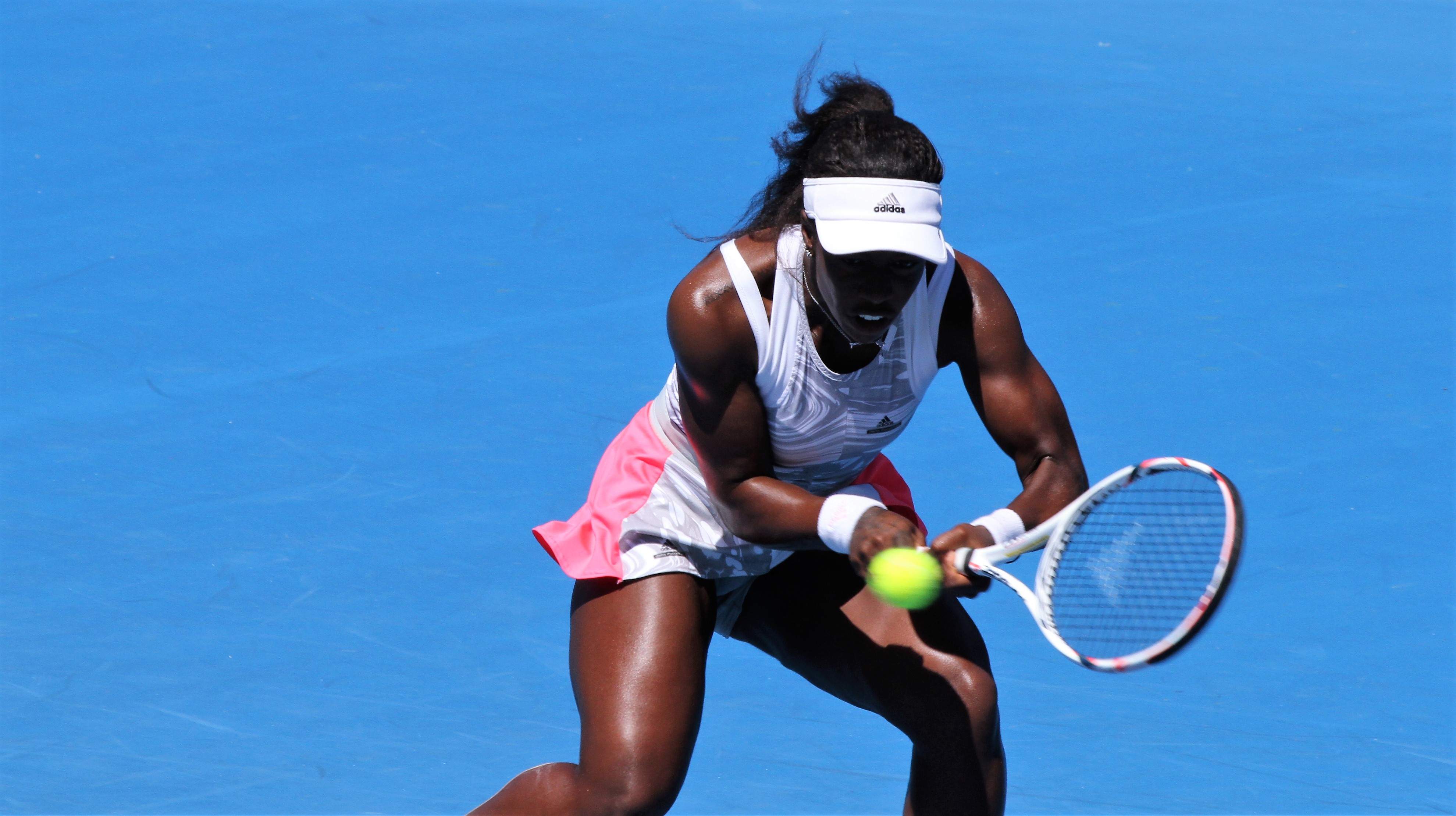 IN FORM: American Sachia Vickery powered into the final round of qualifying.