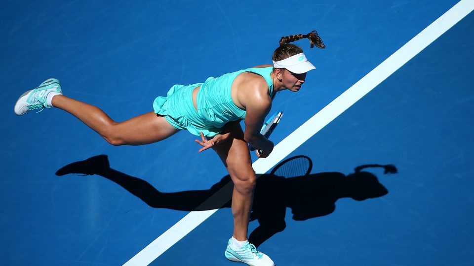 BACK IN TOWN: Elise Mertens; Getty Images