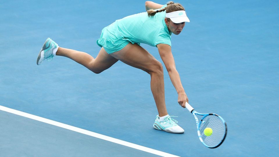 GOT IT COVERED: Elise Mertens has been in impressive form all week; Getty Images