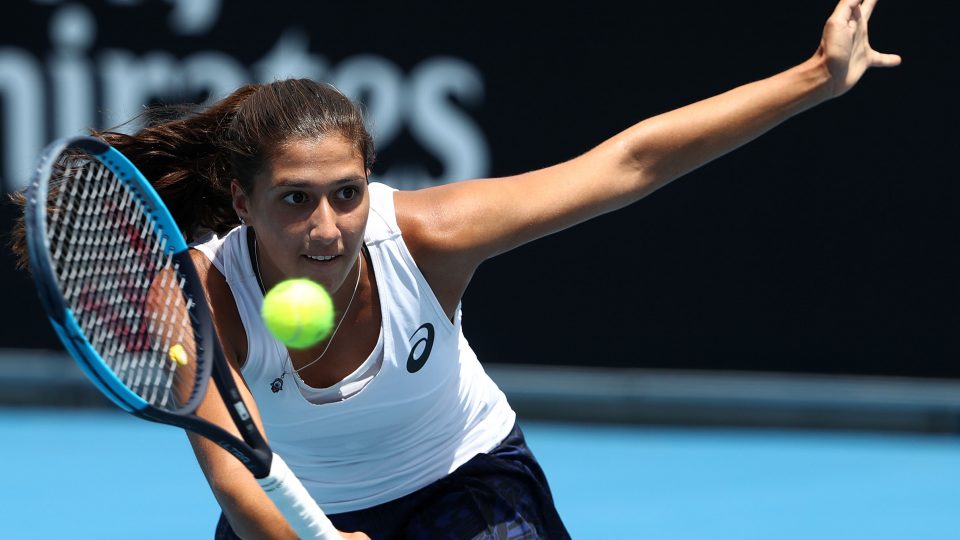 FINE TOUCH: Aussie teen Jaimee Fourlis is having a week to remember in Hobart; Getty Images
