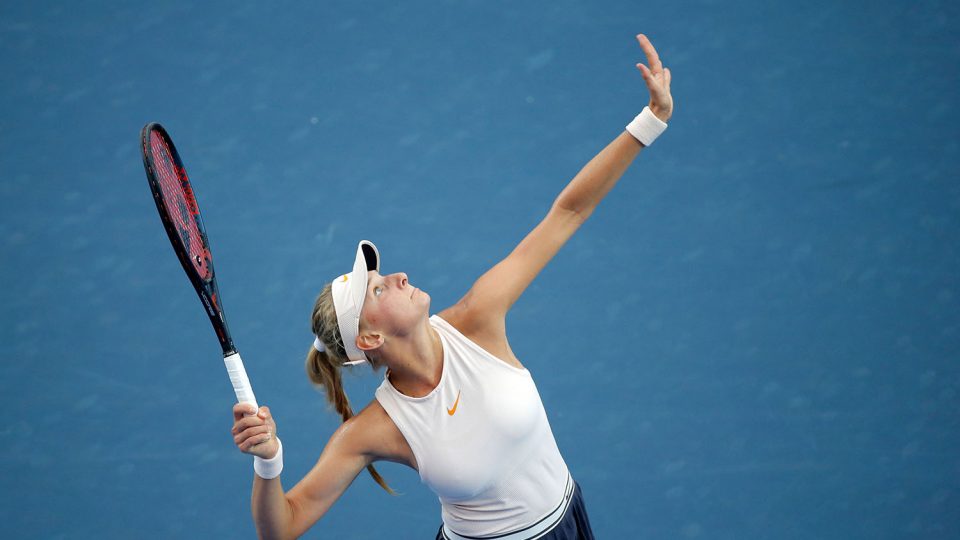 RISING STAR: Dayana Yastremska is showing exciting potential; Getty Images