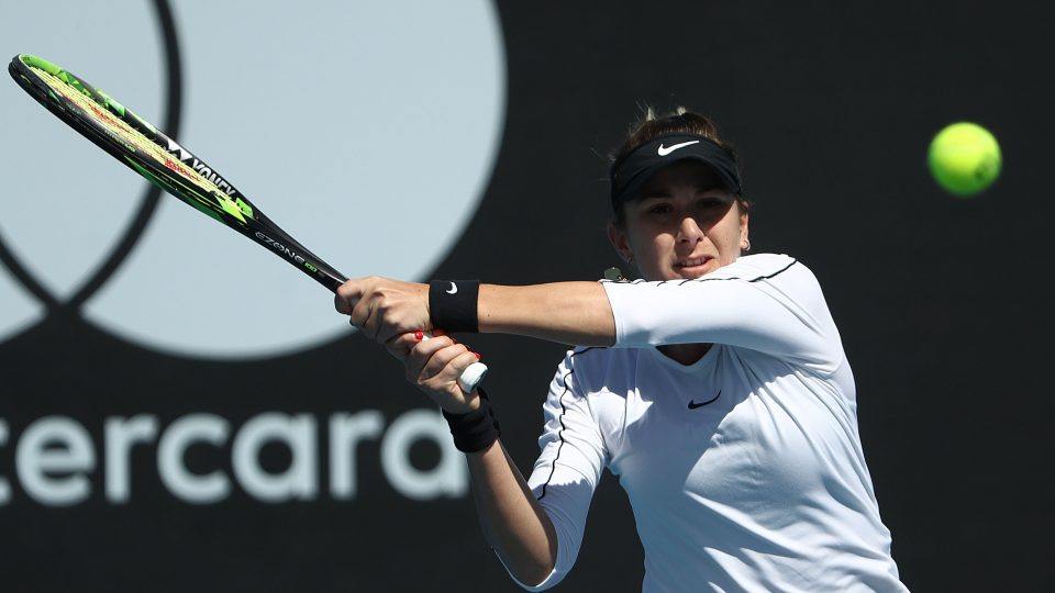 TOO STRONG: Belinda Bencic is into the Hobart International quarterfinals; Getty Images